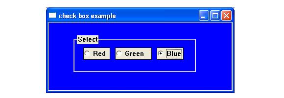 Radio Buttons Windows Programming